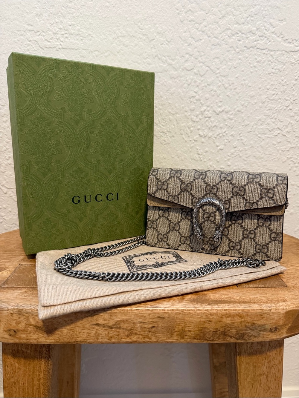 Gucci Mini Dionysus GG Supreme Crossbody